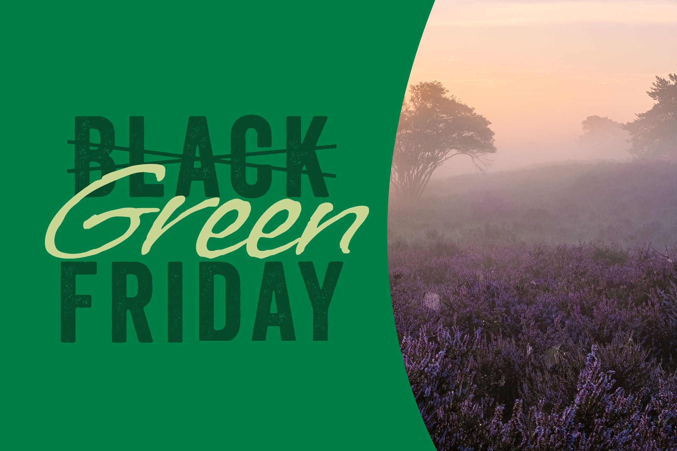 ECOstyle laat Black Friday groen kleuren