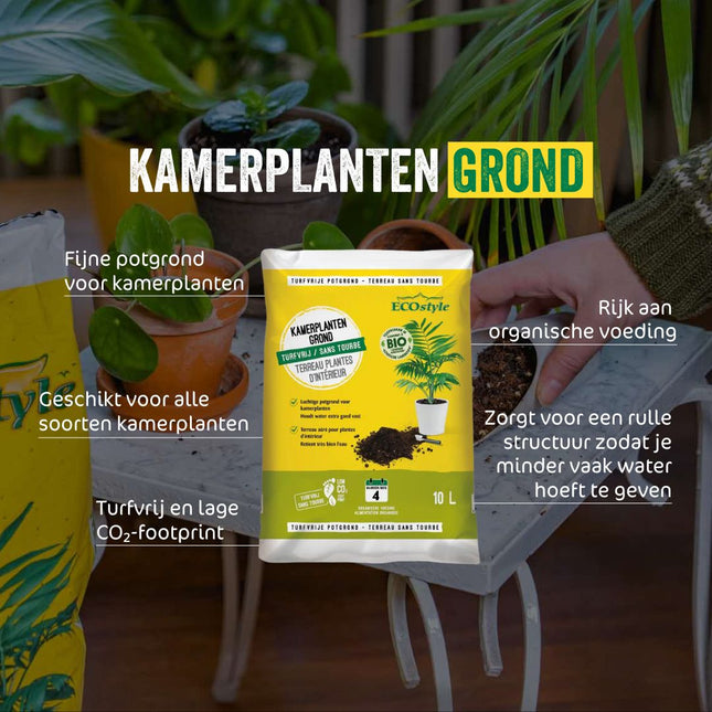 Kamerplanten Grond