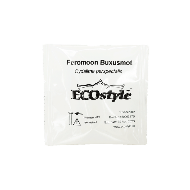 Feromooncapsule voor Buxusmotval