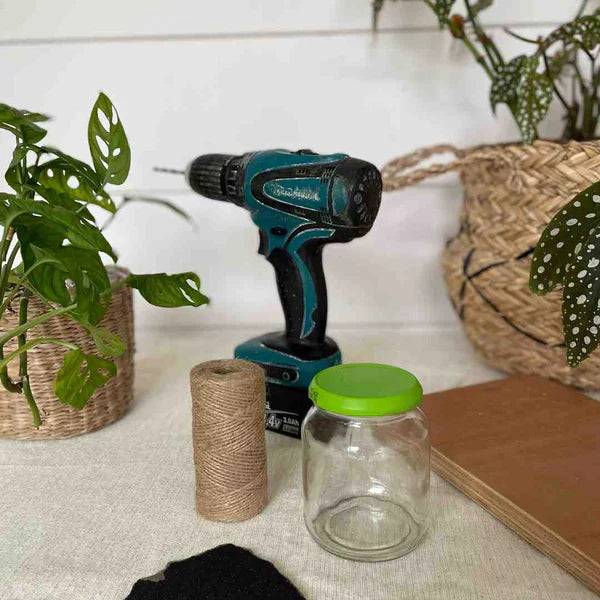 DIY: Tuintouw dispenser maken