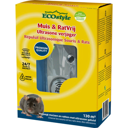 Mouse & Rat free - Ultrasone muizenverjager en rattenverjager