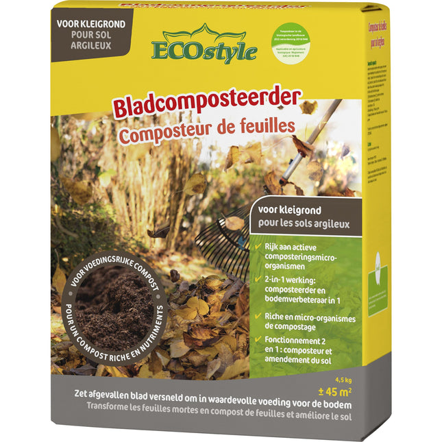 Bladcomposteerder Kleigrond