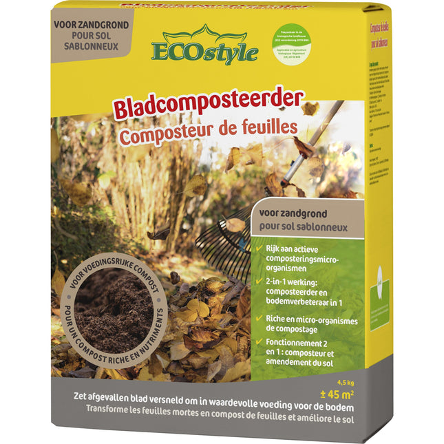 Bladcomposteerder Zandgrond