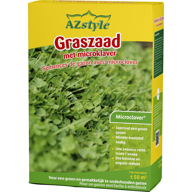 Graszaad met Microklaver