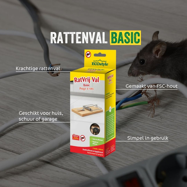Rattenval Basic 2-pack