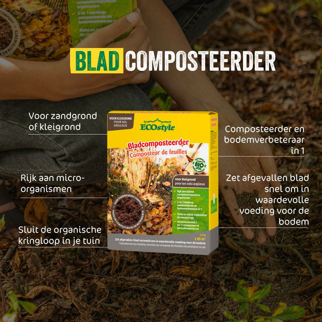 Bladcomposteerder Zandgrond
