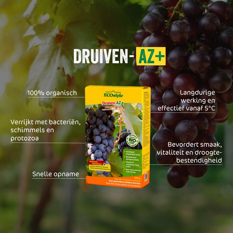 ECOstyle Druiven-AZ+ mest - Bestel nu online