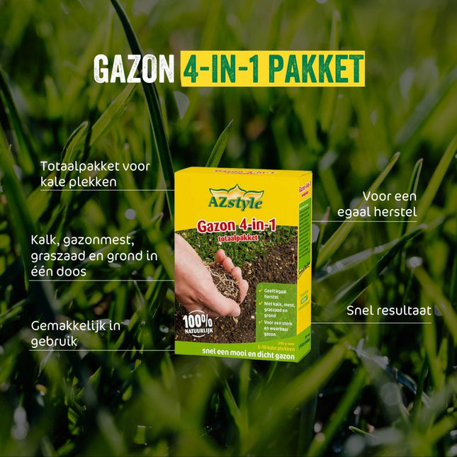 Gazon 4-in-1 totaalpakket