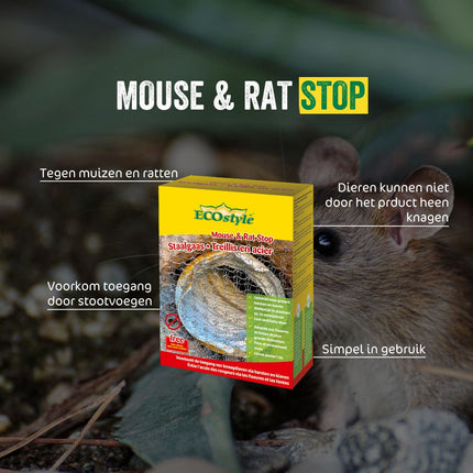 Mouse & Rat Stop Staalgaas