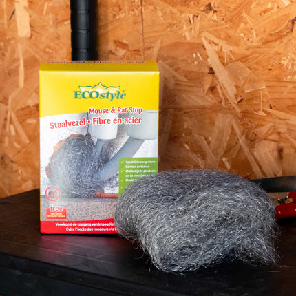 Mouse & Rat Stop Staalvezel