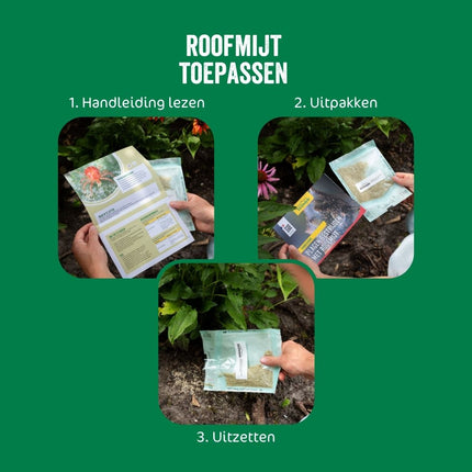 Roofmijt tegen spint
