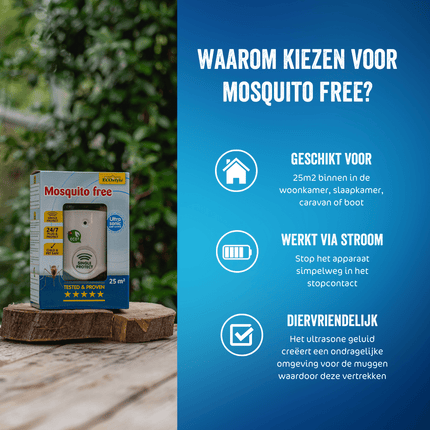 Mosquito free - Muggen verjager